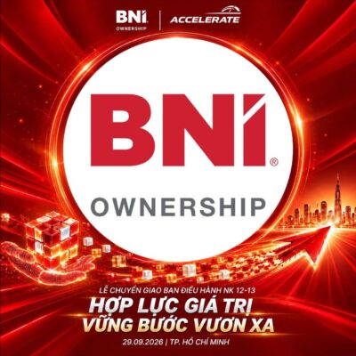 LỄ CHUYỂN GIAO BAN ĐIỀU HÀNH BNI OWNERSHIP NHIỆM KỲ 12–13