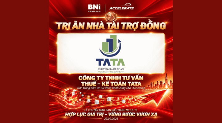 TRI ÂN NHÀ TÀI TRỢ ĐỒNG - CÔNG TY TNHH TƯ VẤN THUẾ - KẾ TOÁN TATA